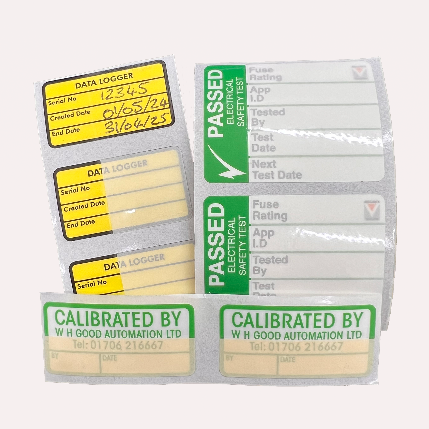 Self-laminating labels